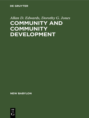 cover image of Community and community development